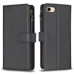 Custodia portafoglio in pelle per iPhone compatibili