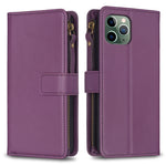 Custodia portafoglio in pelle per iPhone compatibili