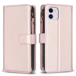 Custodia portafoglio in pelle per iPhone compatibili
