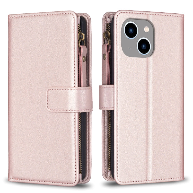 Custodia portafoglio in pelle per iPhone 14, 14 Plus, 14 Pro
