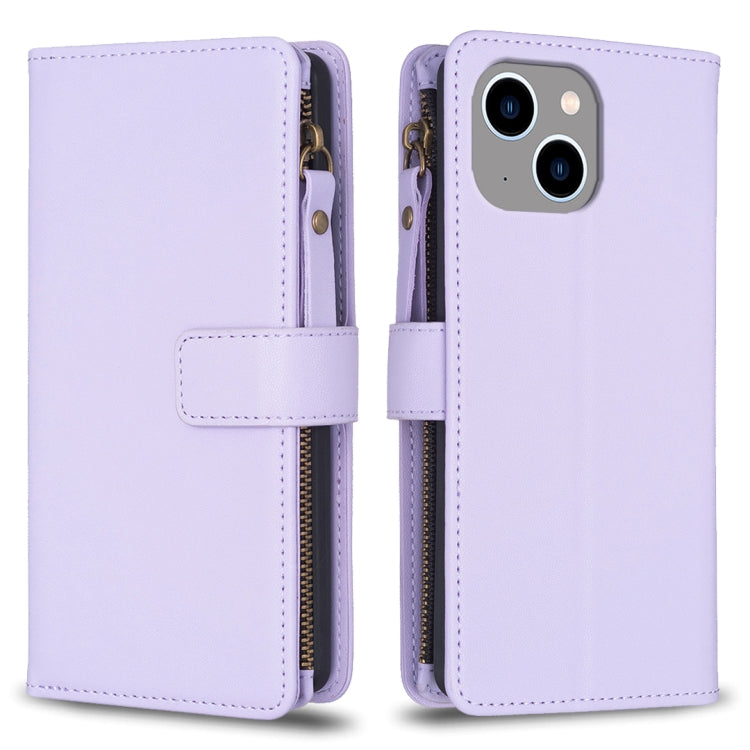 Custodia portafoglio in pelle per iPhone 14, 14 Plus, 14 Pro