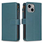 Custodia in pelle con portafoglio per iPhone 14