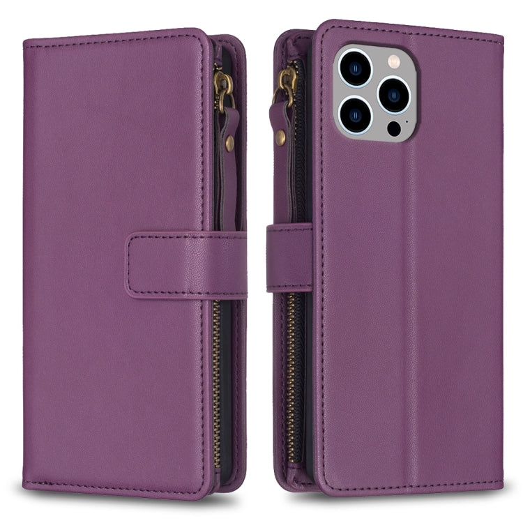 Custodia portafoglio in pelle per iPhone 14, 14 Plus, 14 Pro