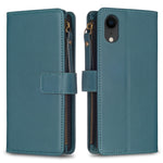 Custodia portafoglio in pelle per iPhone compatibili