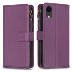 Custodia portafoglio in pelle per iPhone compatibili