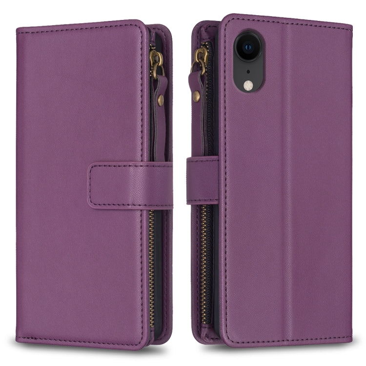 Custodia portafoglio in pelle per iPhone compatibili