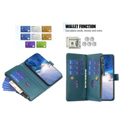 Custodia in pelle con portafoglio per iPhone 15