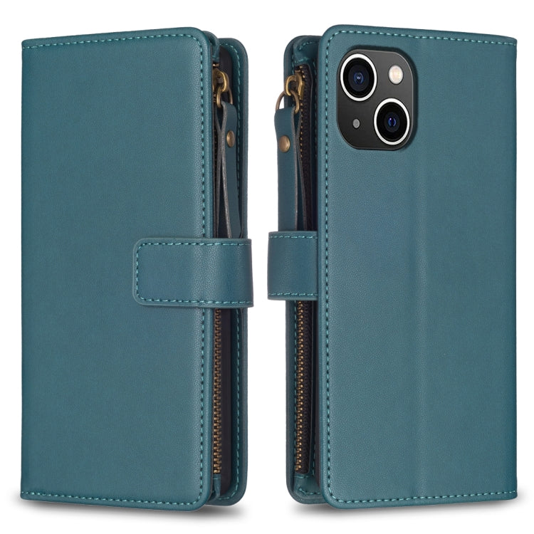 Custodia portafoglio in pelle per iPhone 15