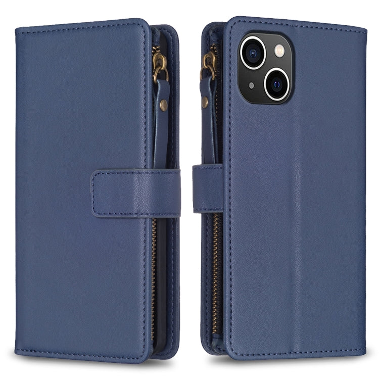 Custodia portafoglio in pelle per iPhone 15