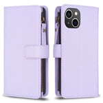 Custodia portafoglio in pelle per iPhone 15