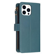 Custodia in pelle per iPhone 16 con portafoglio