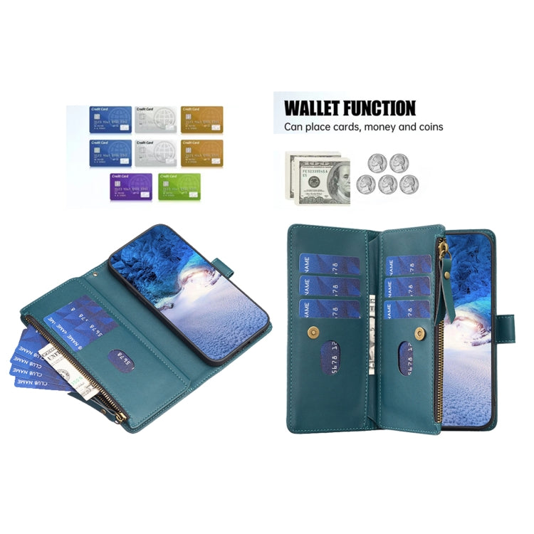 Custodia portafoglio in pelle per iPhone 16 compatibile