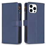 Custodia portafoglio in pelle per iPhone 16 compatibile