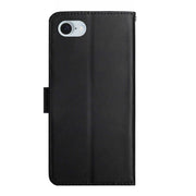 Custodia flip in vera pelle per iPhone 16 e 15