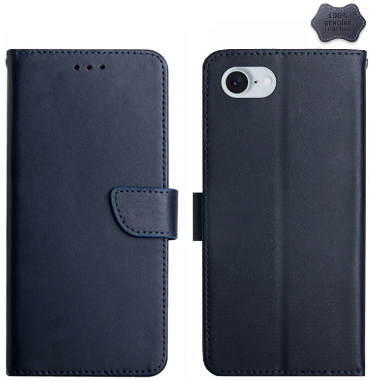 Custodia portafoglio in vera pelle per iPhone 15 e 16