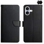 Custodia portafoglio in vera pelle per iPhone 15 e 16