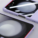 Custodia per telefono antiurto integrata in PC Skin Feel, For Samsung Galaxy Z Flip5