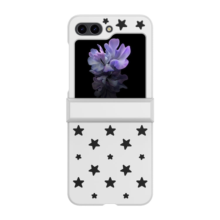 Custodia per telefono antiurto con motivo a stella in PC, For Samsung Galaxy Z Flip5