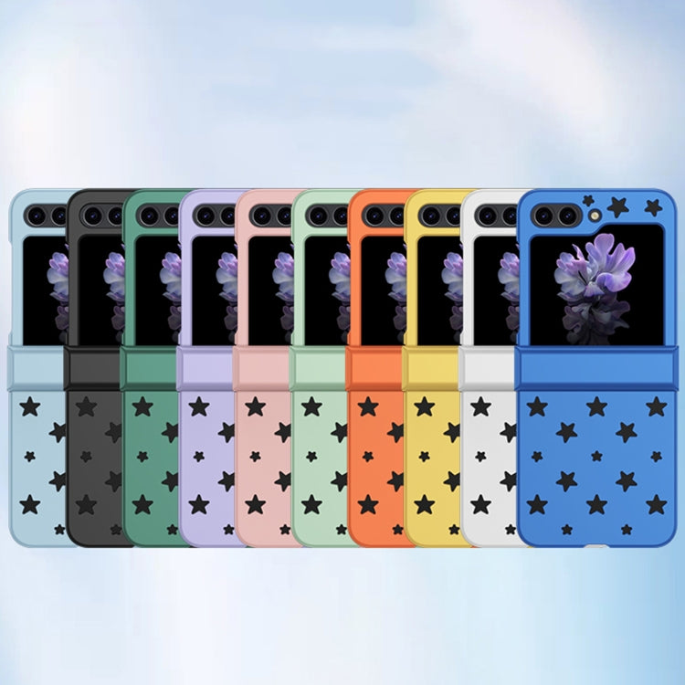 Custodia per telefono antiurto con motivo a stella in PC, For Samsung Galaxy Z Flip5