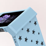 Custodia per telefono antiurto con motivo a stella in PC, For Samsung Galaxy Z Flip5