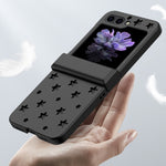 Custodia per telefono antiurto con motivo a stella in PC, For Samsung Galaxy Z Flip5