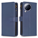 Custodia portafoglio in pelle con 9 slot per Xiaomi Poco F5