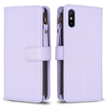 Custodia portafoglio in pelle con 9 slot carte per Xiaomi Redmi 9