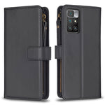 Custodia portafoglio in pelle con 9 slot per Xiaomi