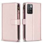 Custodia portafoglio in pelle con 9 slot per Xiaomi