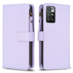 Custodia portafoglio in pelle con 9 slot per Xiaomi