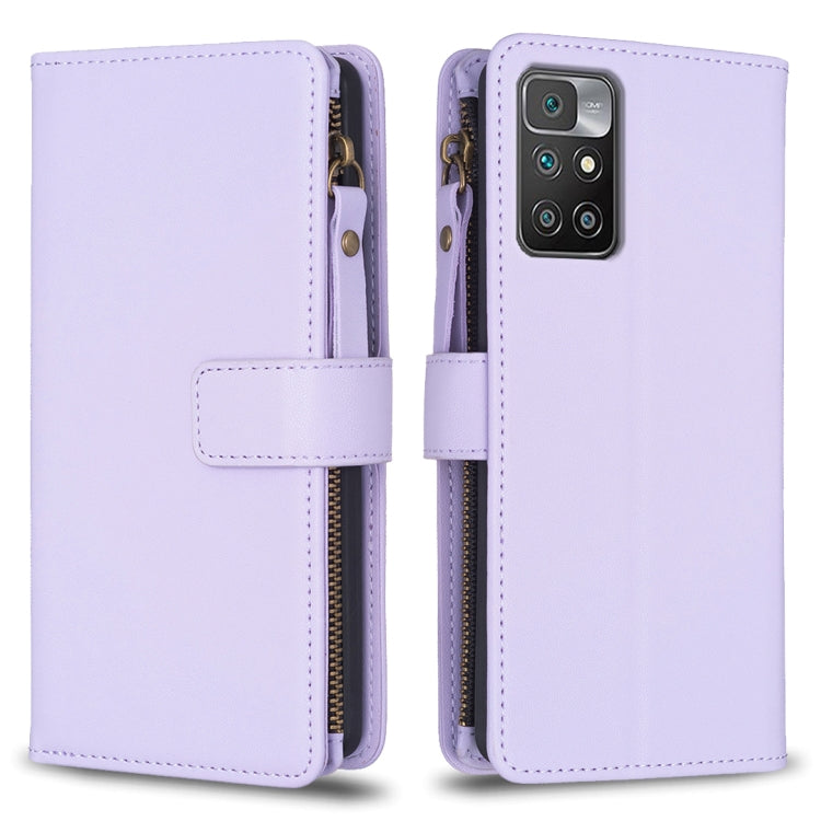 Custodia portafoglio in pelle con 9 slot per Xiaomi