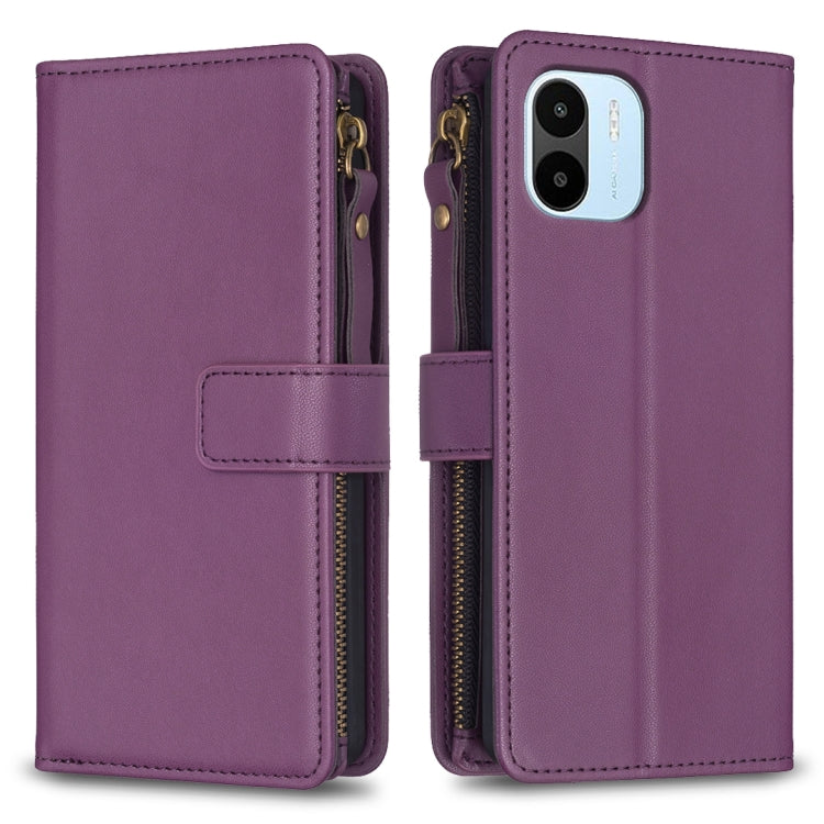 Custodia portafoglio in pelle per Xiaomi Redmi A1 e A2
