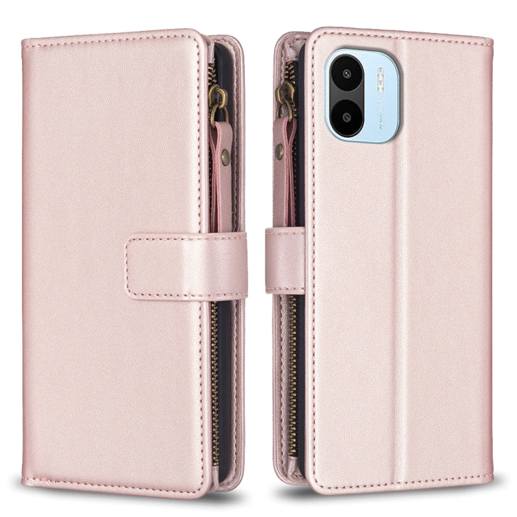 Custodia portafoglio in pelle per Xiaomi Redmi A1 e A2
