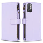 Custodia portafoglio in pelle con 9 slot per Xiaomi