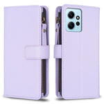Custodia portafoglio in pelle con 9 slot per Xiaomi Poco F5