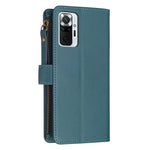 Custodia portafoglio in pelle con 9 slot per Xiaomi