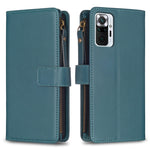 Custodia portafoglio in pelle con 9 slot per Xiaomi