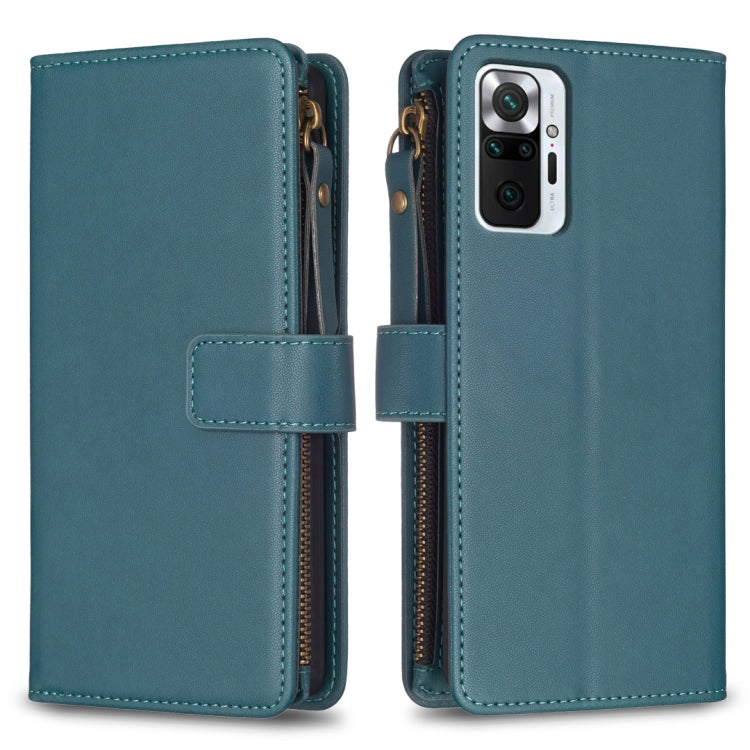 Custodia portafoglio in pelle con 9 slot per Xiaomi