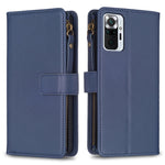 Custodia portafoglio in pelle con 9 slot per Xiaomi