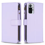 Custodia portafoglio in pelle con 9 slot per Xiaomi