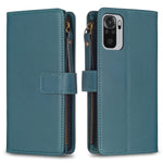 Custodia portafoglio in pelle con 9 slot per Xiaomi