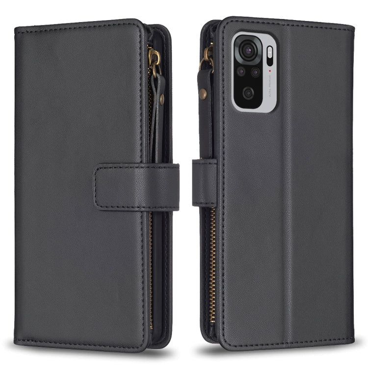 Custodia portafoglio in pelle con 9 slot per Xiaomi