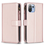 Custodia portafoglio in pelle con 9 slot per Xiaomi