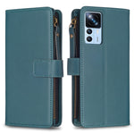 Custodia portafoglio in pelle con 9 slot per Xiaomi