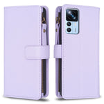 Custodia portafoglio in pelle con 9 slot per Xiaomi