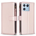 Custodia portafoglio in pelle con 9 slot per Xiaomi Redmi 12C