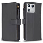 Custodia portafoglio in pelle con 9 slot per Xiaomi