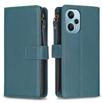 Custodia portafoglio in pelle con 9 slot per Xiaomi Poco F5