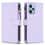 Custodia portafoglio in pelle con 9 slot per Xiaomi Poco F5
