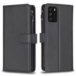 Custodia portafoglio in pelle con 9 slot per Xiaomi